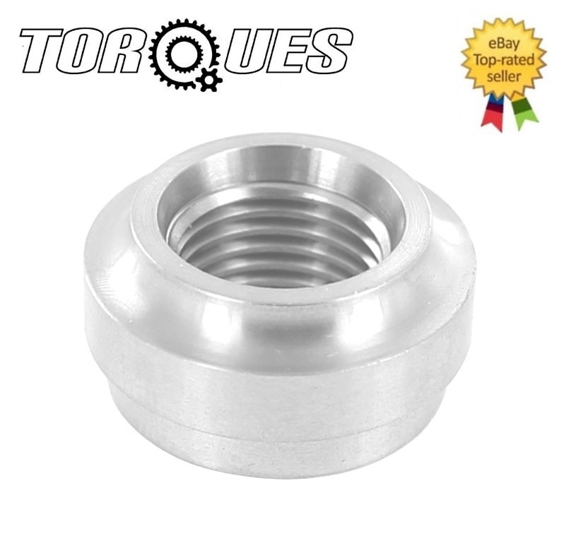 AN -8 (3/4" UNF AN8 AN 08) FEMALE Aluminium Weld On Fitting Round Base
