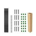 Garden Hoops Kit Anti-rust Coating Fiberglass Construction