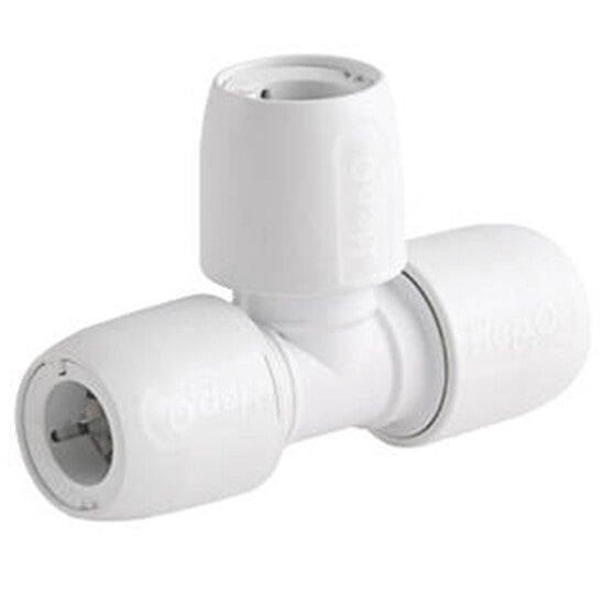 Hep20 15mm Equal Tee Push-Fit Plastic