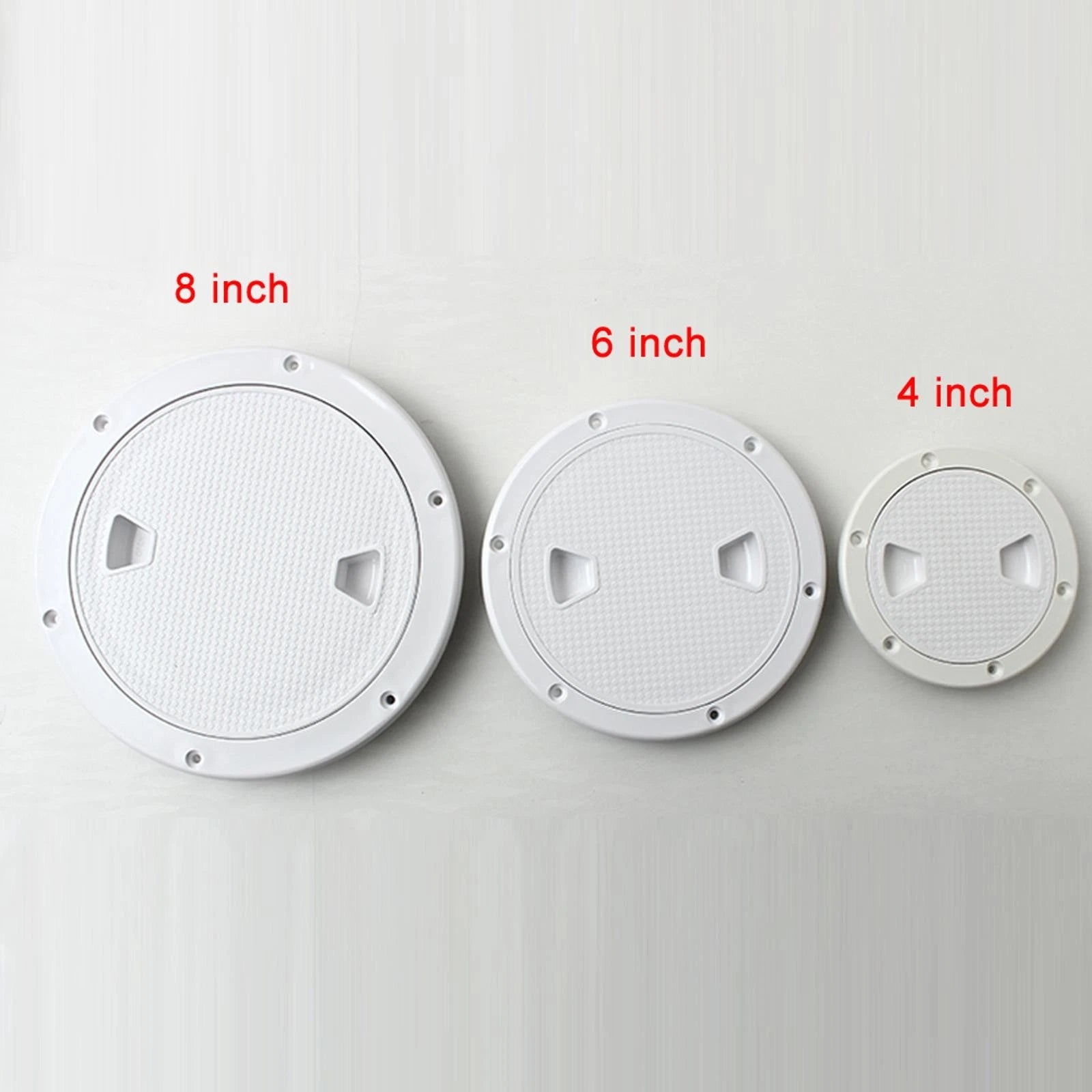 4"/6"/8" Diameter Access Hatch Cover Deck Plate Anti-slip Panel