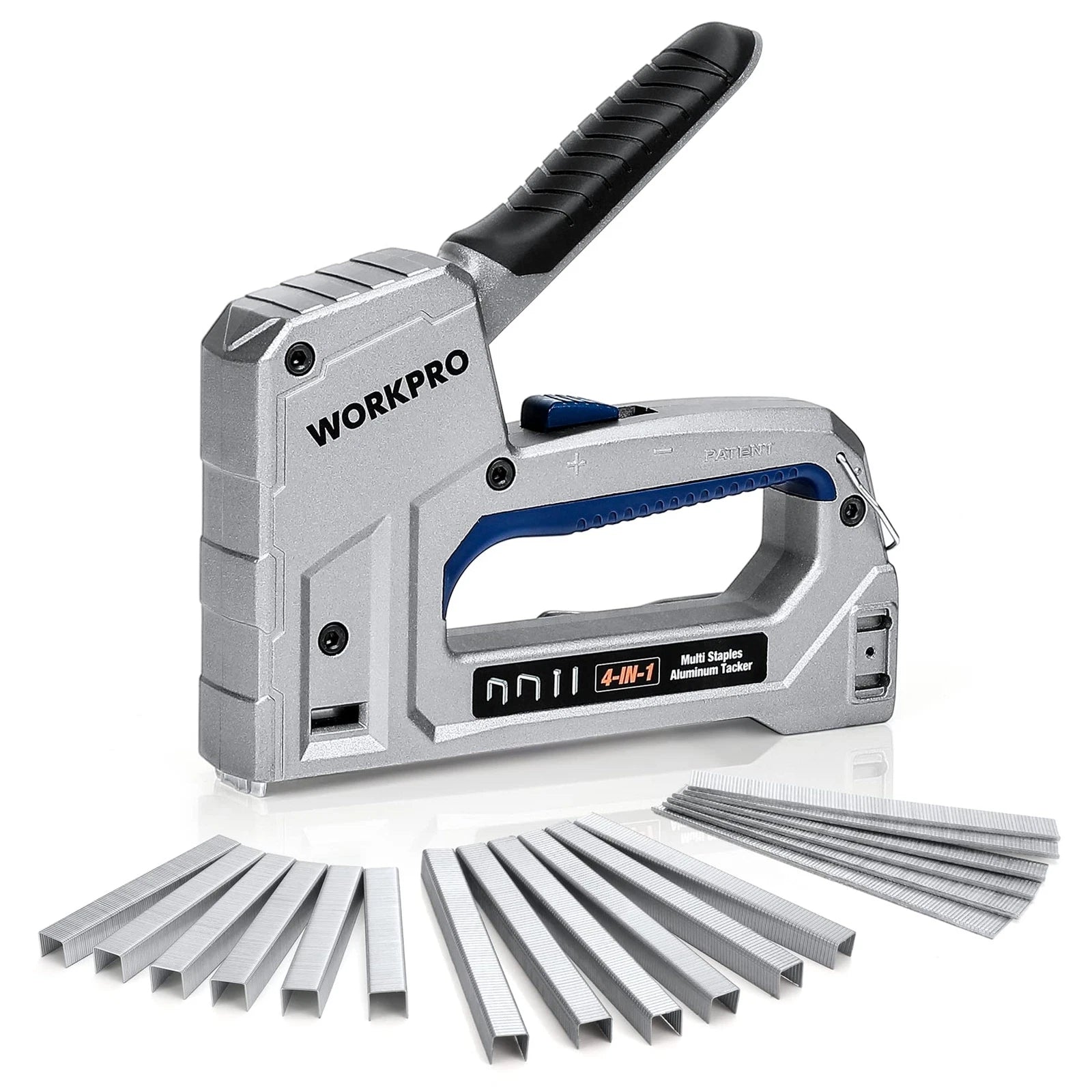 Workpro 4-in-1 Heavy-duty Staple Gun Upholstery With 1400 Staples 600
