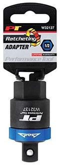 Performance Tool 1/2-Inch Drive Ratcheting Breaker Bar Adapter by Performance Tool