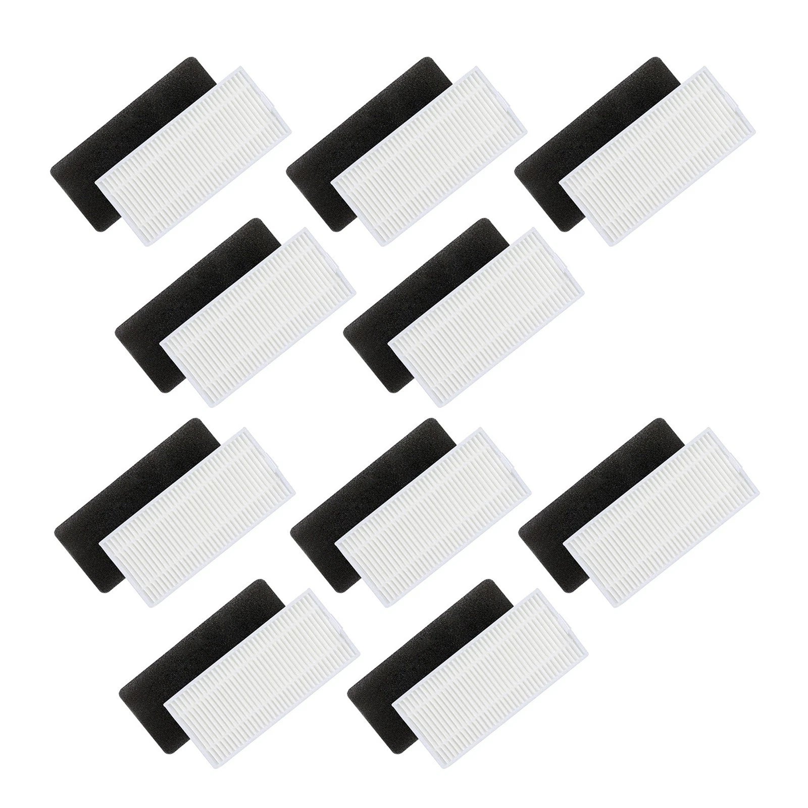 10*plastic+spo<wbr/>nge Filters Kit Tool For Eufy Robovac 11s 30 30c
