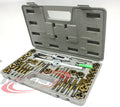 40pc Titanium Coated Metric Tap & Die Set by Unbranded