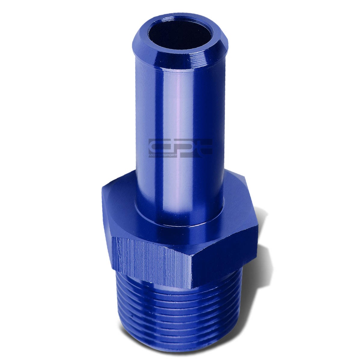 10AN AN10 90 Degree Male to 3/8"-18 NPT Red Aluminum Anodize Fitting by Unbranded