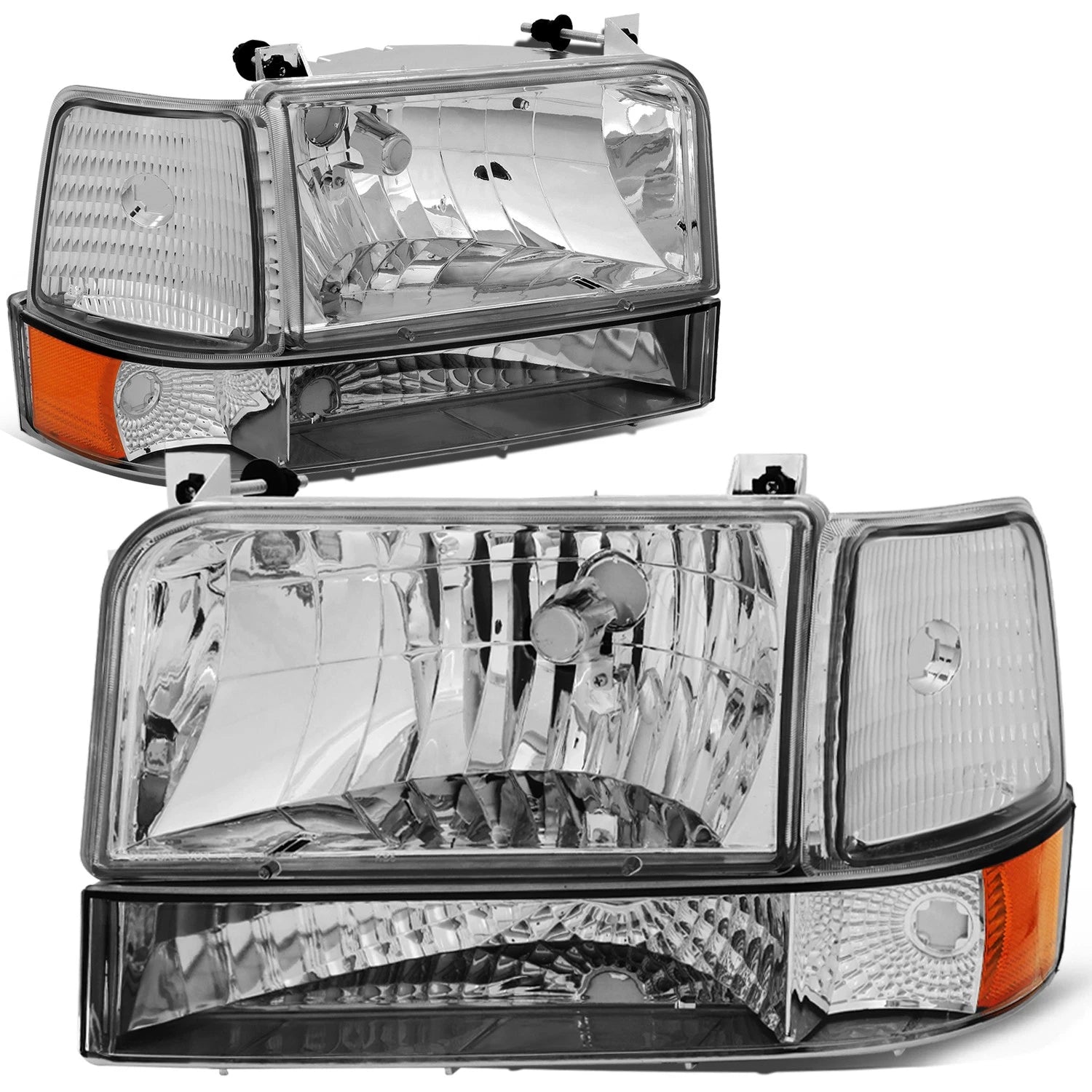 Fit 1992-1996 Ford F150/f250/f350 Chrome Bumper | Built Supply Co