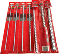 5pc VERMONT AMERICAN BY BOSCH 13" CARBIDE TIPPED ROTARY MASONRY DRILL BIT SETOpe