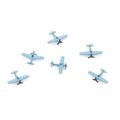 1cm 1/1000 Us Aircraft Carrier (F4f/sbd/tbd) Plane Model Collection