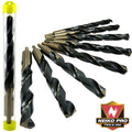 5 Craftsman By Bosch 1/4" Shank Router Bits