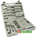 18pcs SDS Plus Rotary Hammer Drill Bits Chisel 4" Scraper Groove Fit Hilti Bosch