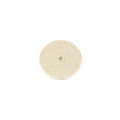 4" x 1/2" Arbor Hole - 20 Ply Spiral Sewn Polishing Muslin Cotton