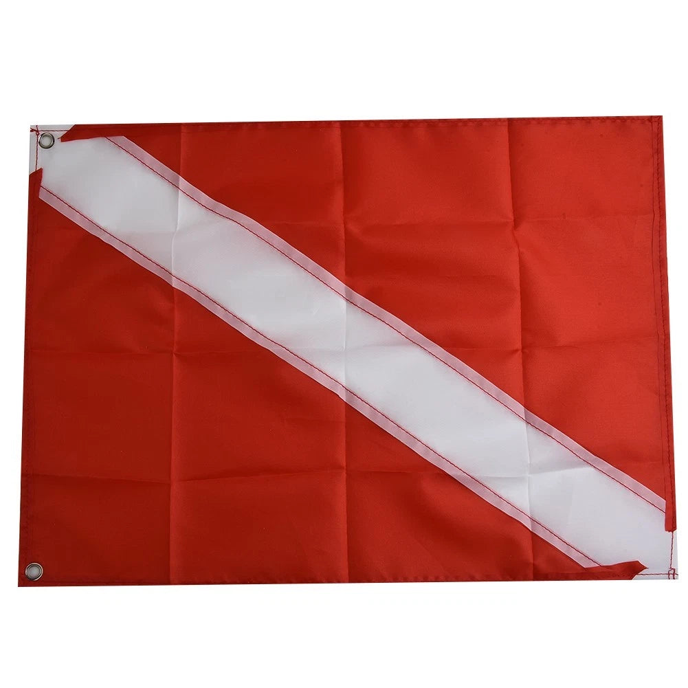 Dive Boat Flag Decorate Scuba Dive Boat Flag Marker Lightweight Scuba