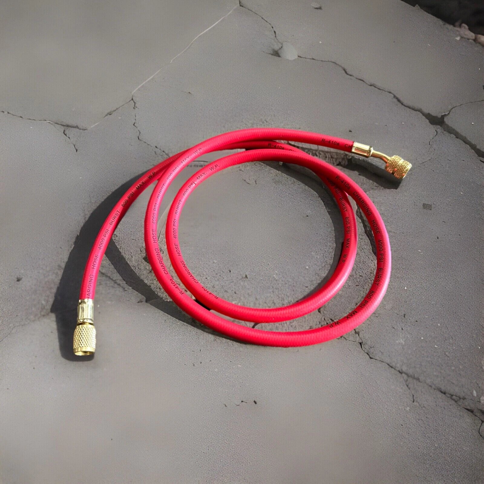 R410a 60” Mini Split Refrigerant Charging Service Hose 1/4" & 5/16”