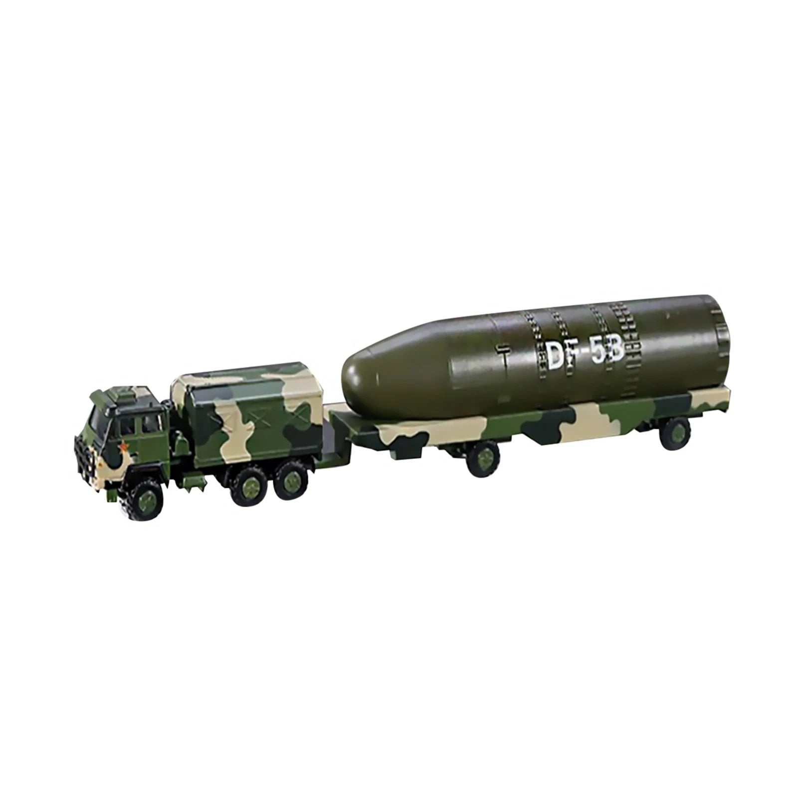 1:100 Chinese Military Parade Model Dongfeng 5b Missile Vehicle