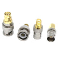 Set 50 Ohms Bnc To Sma Type Male Female Rf Coaxial Connector Adapter