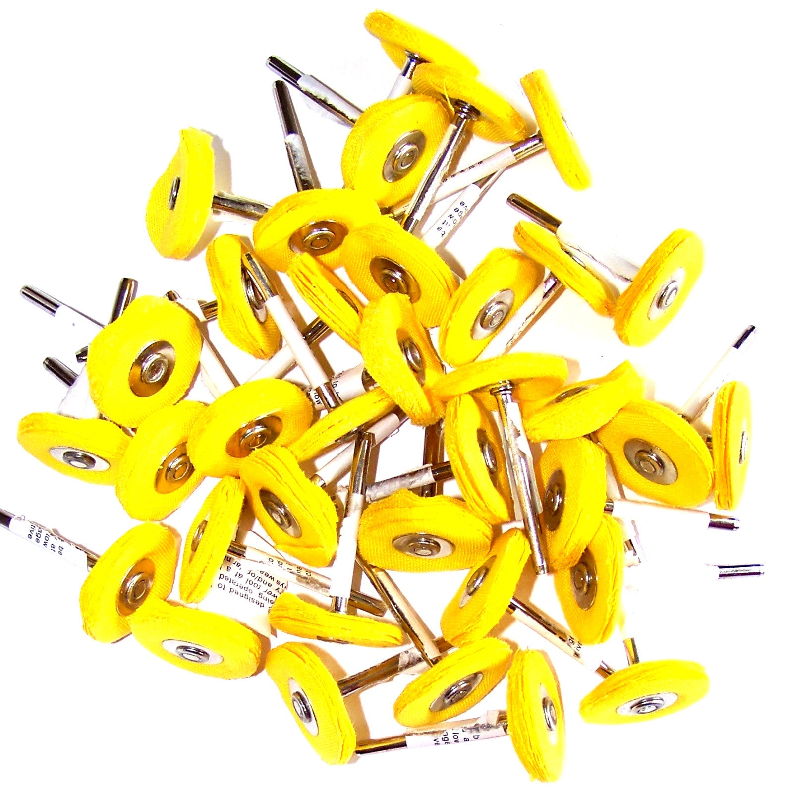 36 pcs 1" Polishing Cloth Wheels