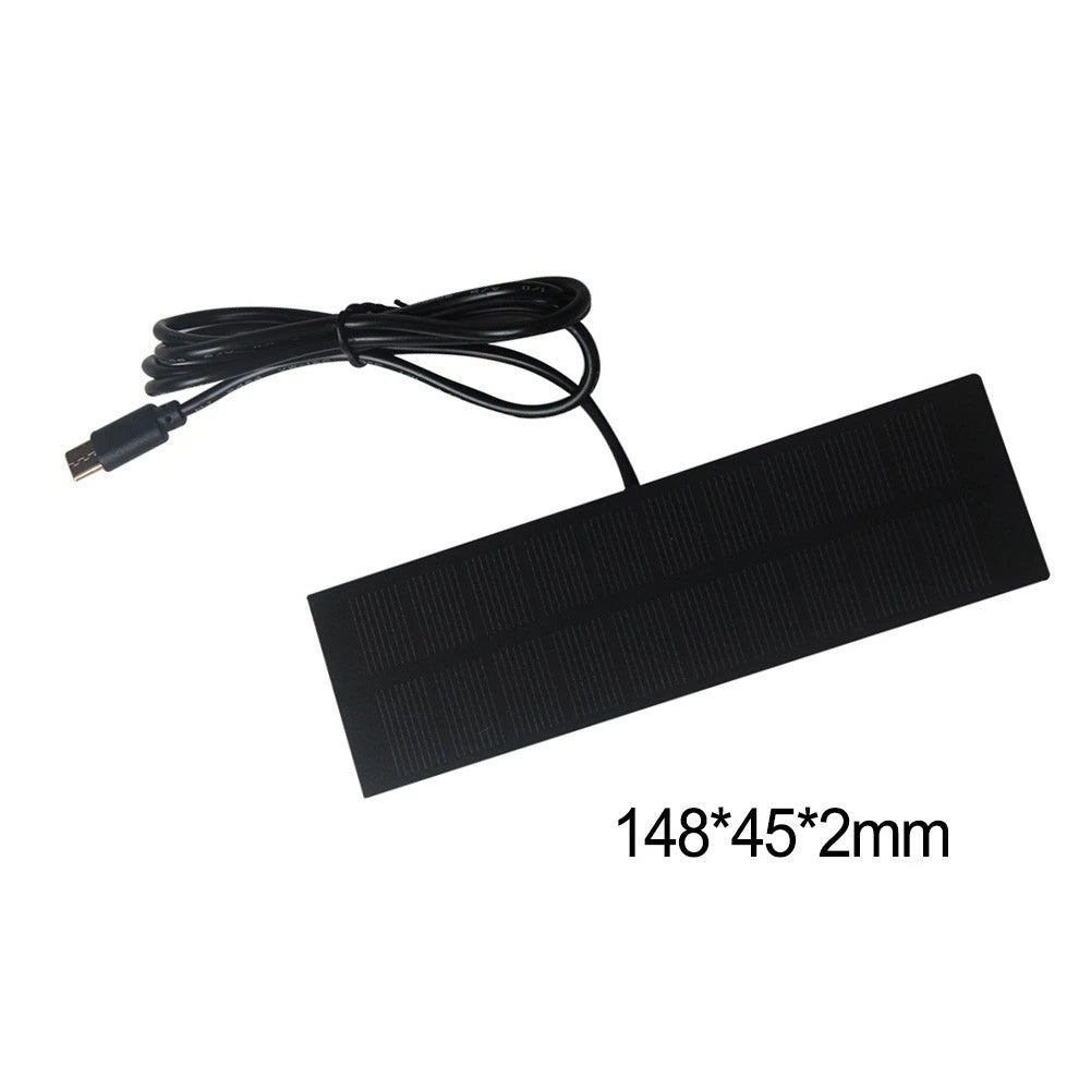 Compact 1W 5V Solar Panel Charger For Mobile Phone And Battery Power