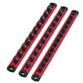 WORKPRO Magnetic Socket Organizer Set 1/4" 3/8" 1/2" Drive S