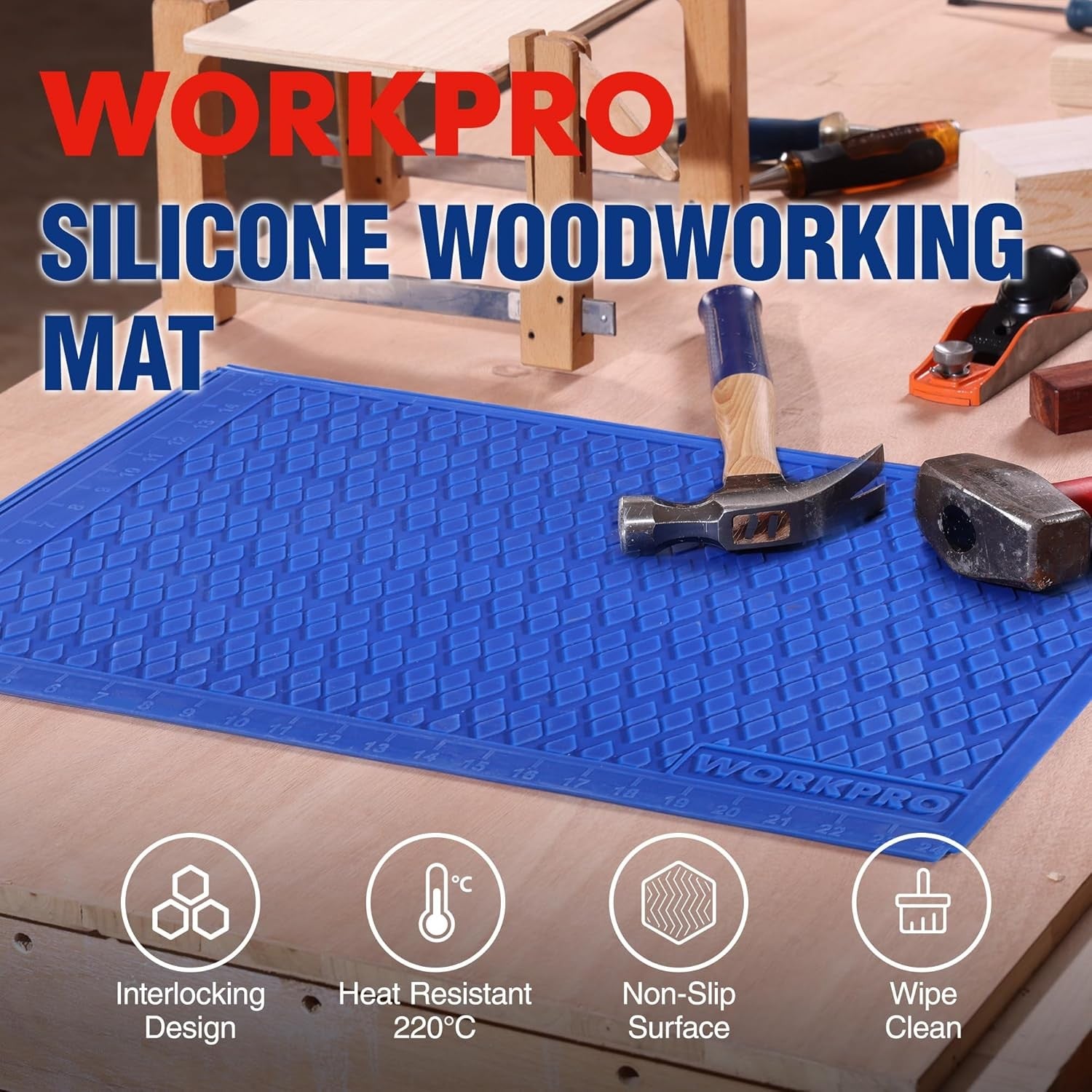 WORKPRO Silicone Glue Mat by WORKPRO