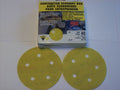 25 Siafast 5" Hook & Loop Sanding Discs 5 Hole 40 Grit