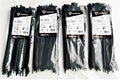 400 Southwire 11" Uv Black Nylon Wire Cable Zip Ties 50lb Usa Made
