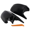 Side Mirror Cover Caps for BMW E90 E91 E92 E93 2008-2013 51167205291 Black Pair