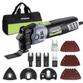 Workpro 400W Oscillating Multi-tool 6-speed Corded Power Saw With Led