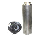 8" Carbon Filter & Inline Exhaust Fan Air Blower Hydroponicodor