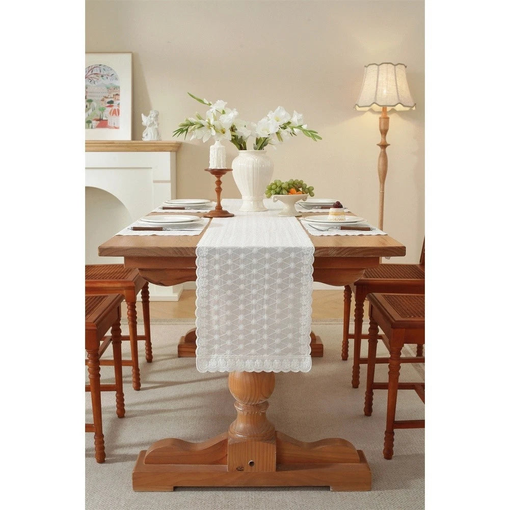 Natural Feel Cotton Table Texture For Living Room Dining Decor