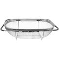 Stainless Steel Expandable Drain Basket For Fruit Vegetable Rice