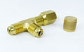 Refrigerant Quick Coupler Access Tee Split Connector 1/4'' Valves Core Adapter