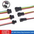 2/3/4 Pin JST Plug Connector with Cable