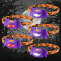 EverBrite Halloween Bat Headlamps 5-Pack Head Lamps with