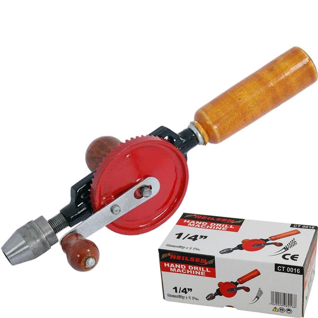 Neilsen 1/4" Hand Crank Mini Drill
