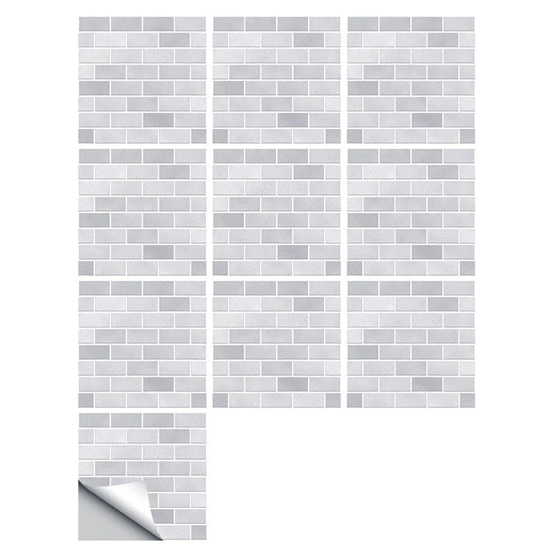 Pvc Wall Stickers 30cm By 30cm For Living Room Bathroom Kitchen