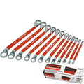 Neilsen 12pc Soft Grip Double Offset Ring Spanner Set - Metric by Neilsen