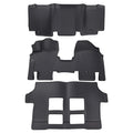 TPE Car Carpet Floor Mats Set for Honda Odyssey 2011-2017 Black Floor Liners