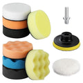 WORKPRO 3" Drill Buffing Pad Kit 11 Pcs by WORKPRO