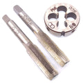 M8 X 0.75 Rh Right Hand Thread Hss Metric Hand Tap + Od 25mm Die