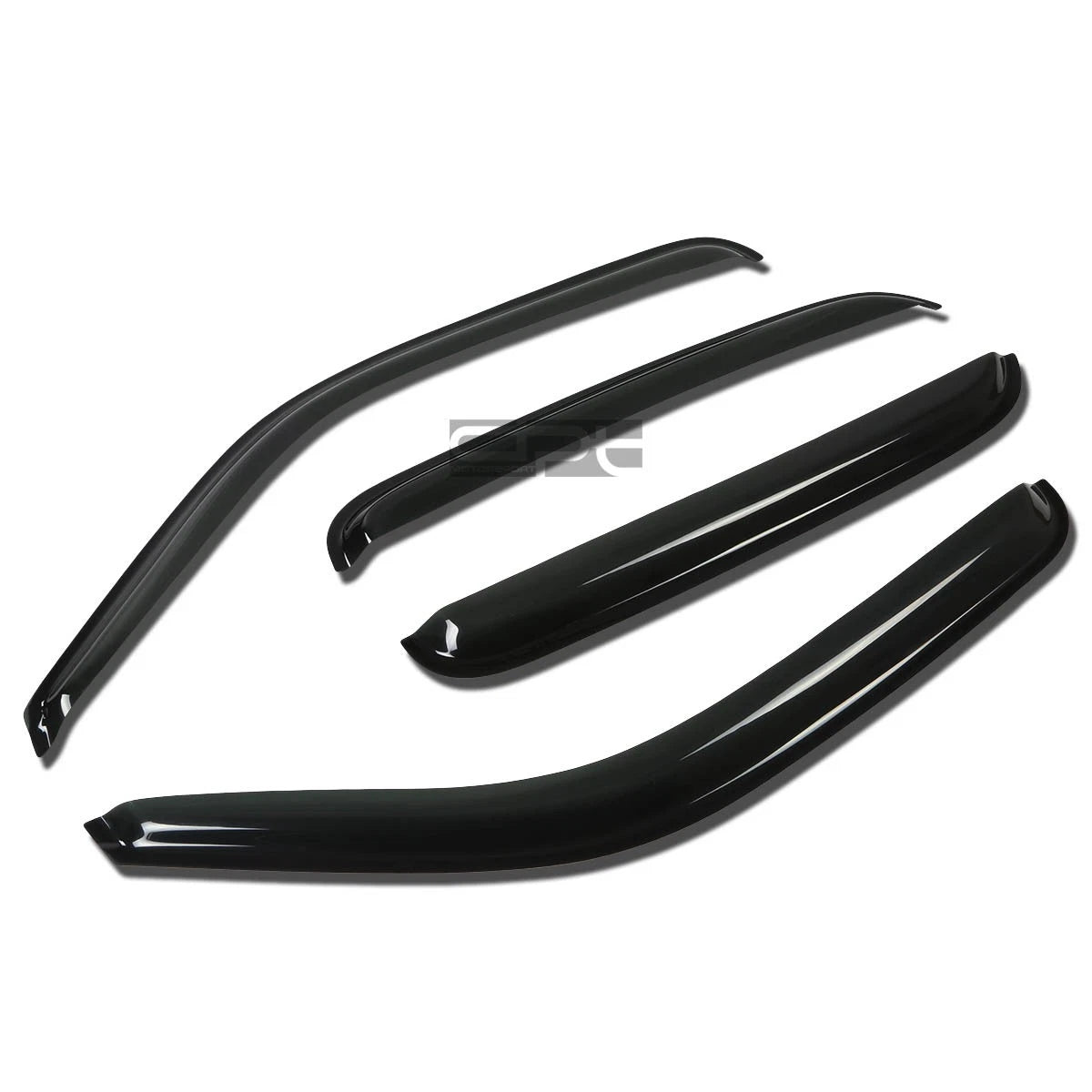 Fit 00-06 Tahoe/yukon 4dr Smoke Tint Window Visor/wind Deflector Vent