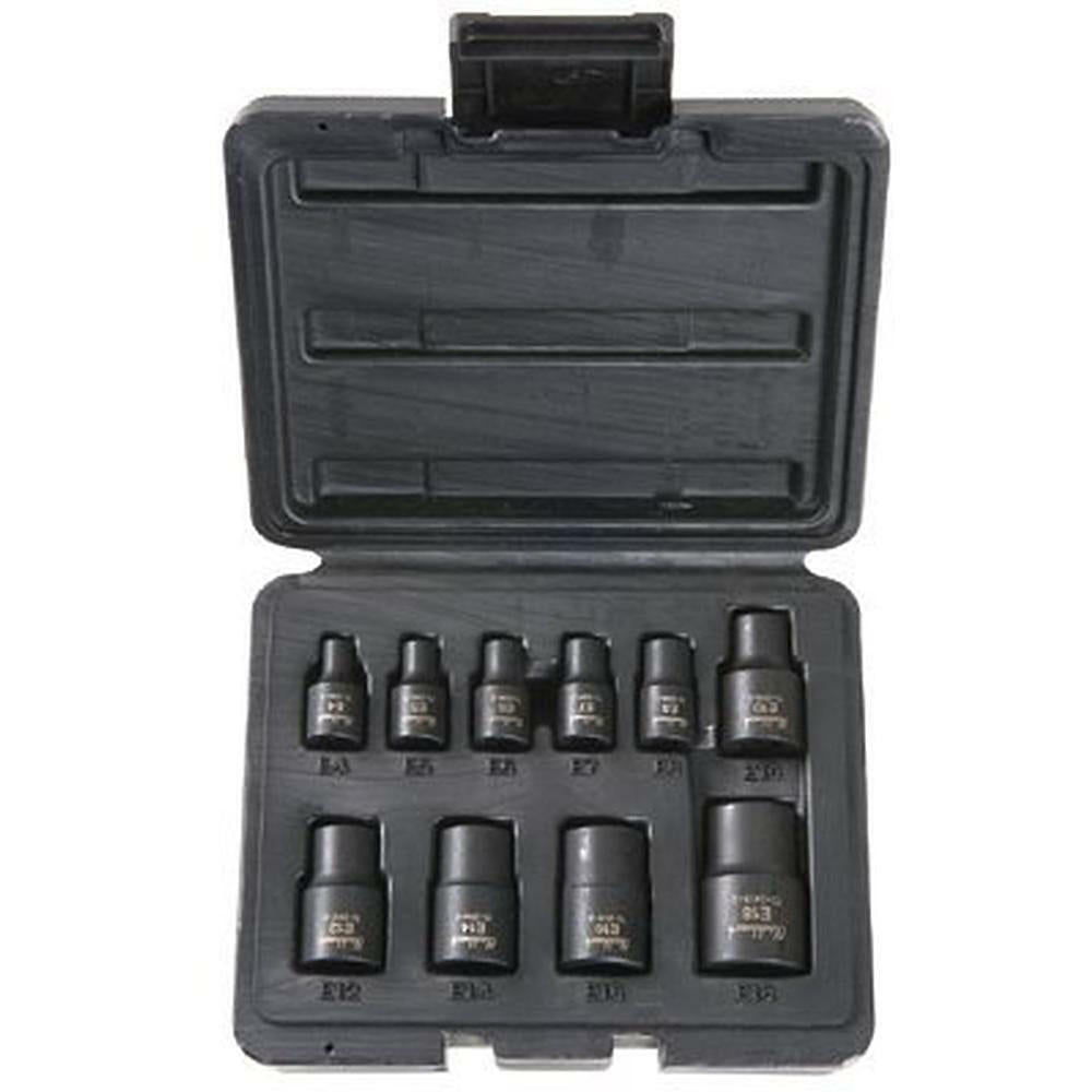 Capri Tools 3/8-Drive Socket Set 40pc Metric/SAE by Capri Tools
