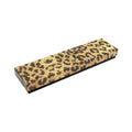 Gift Boxes Jewelry Leopard Print Cotton Filled Batting Cardboard Box