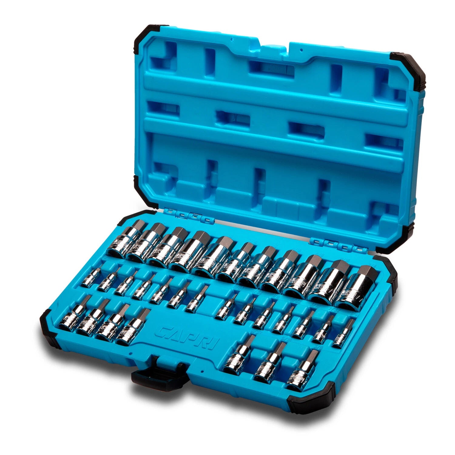 Capri Tools Master Hex Bit Socket Set Metric/sae,