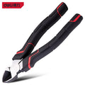 deli 7 inch Diagonal Labor Saving Plier Cutter Cable Cutting Electrician Tool