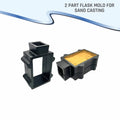 Cast Iron 2-part Flask Mold For Sand Casting Jewelry Making Tool