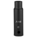 Capri Tools Deep Impact Socket, 1/2 In. Drive, 6-point, Sae 7/16 To