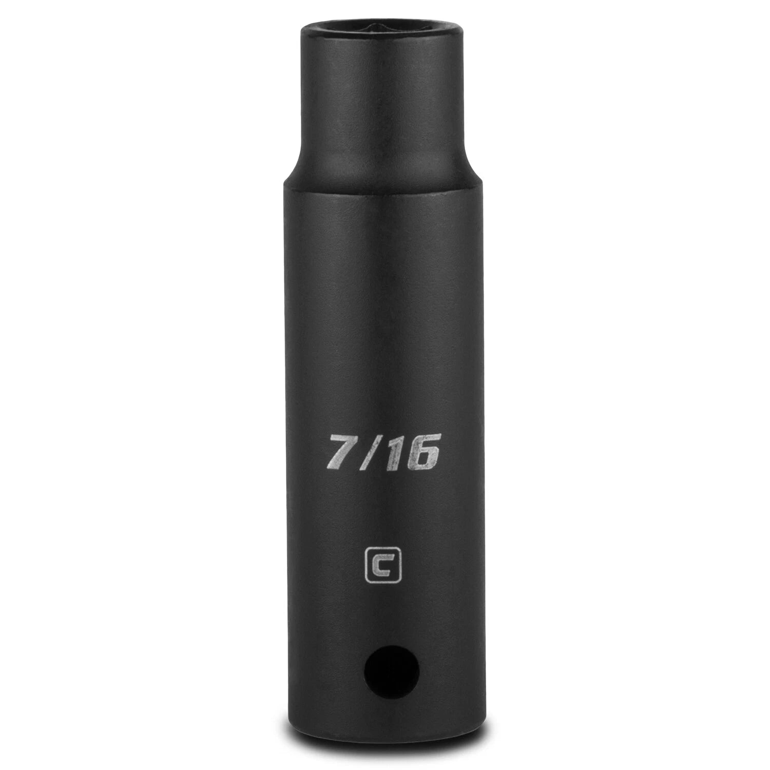 Capri Tools Deep Impact Socket, 1/2 In. Drive, 6-point, Sae 7/16 To