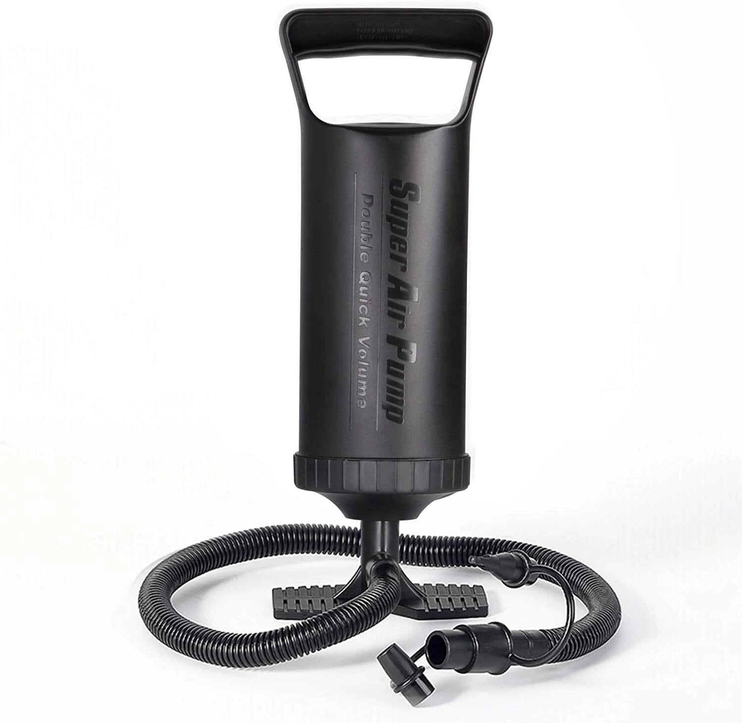 Double Quick Hand Air Pump 4 Rapid Inflatable Air Bed Mattress Toy