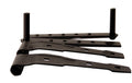 2-pk Stanley 57-6360 Ornamental Gate Hinge Masonry Type with Lag Bolts T-Hinge