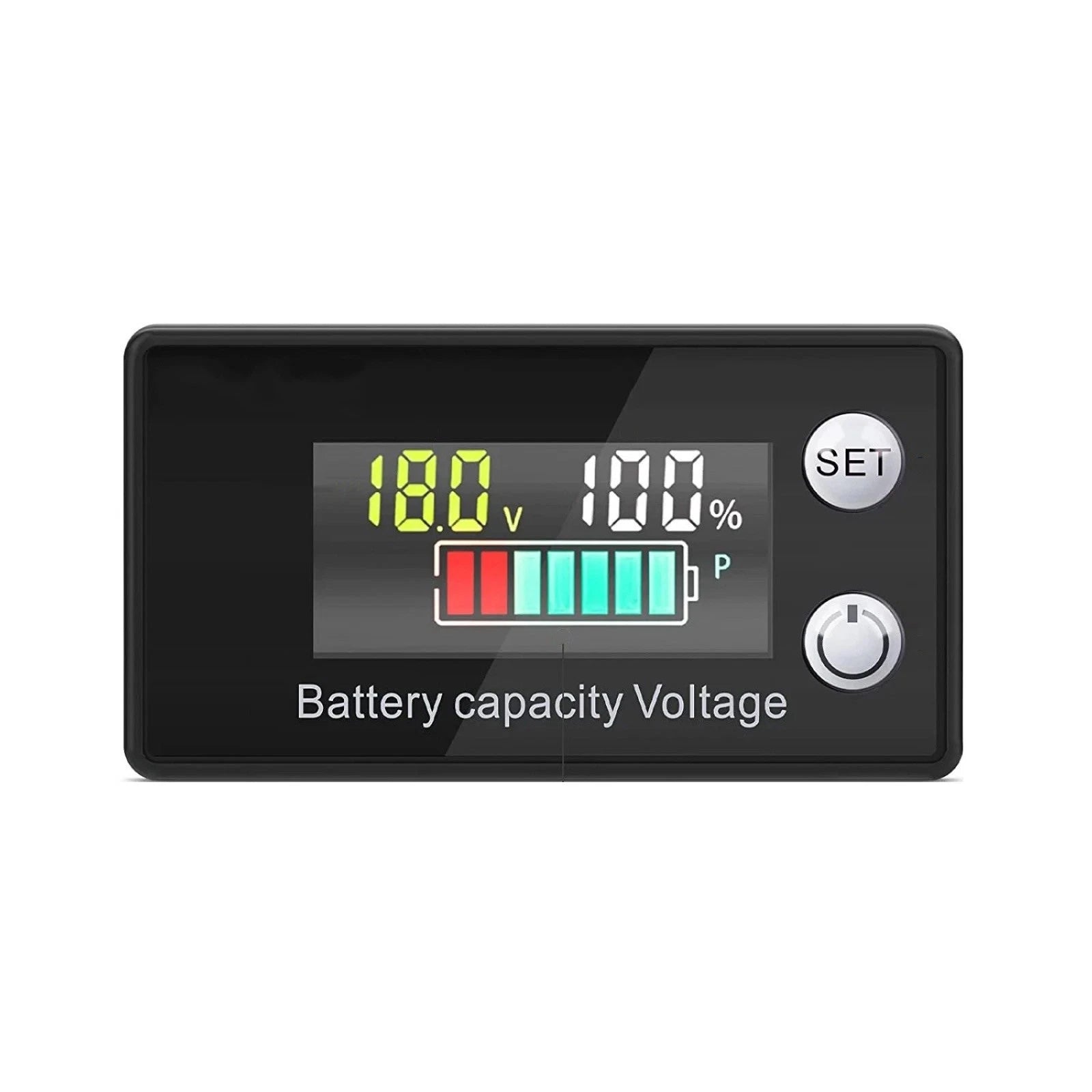 Brand New Lcd Display Dc Battery Monitor Meter 12V 24V 36V 48V 60V 72V